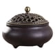 thumbnail image 1 of Figura de soporte de horno de quemador de estilo chino, adorno Feng Shui para el hogar A-Marrón Negro, 1 of 7