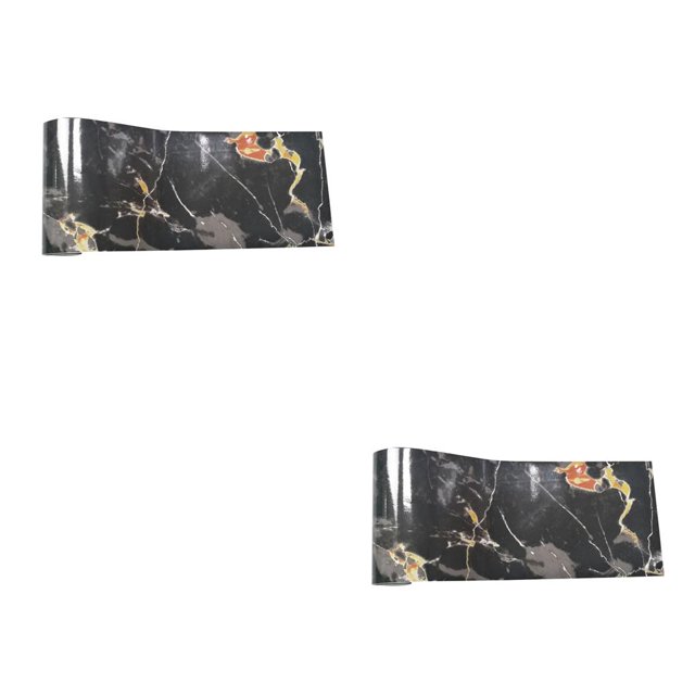 Inteprter Calcomanías autoadhesivas para suelo/pared de zócalo, pegatinas de esquina de PVC impermeables para alféizar de ventana, línea de cintura, Type1 NO1 Inteprter CBP093043