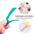 thumbnail image 2 of 30pcs Simple Flower Hairpin Stylish Cross Barrettes Girl Hair Accessory, 2 of 7