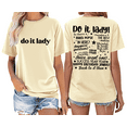 thumbnail image 3 of Do It Lady Shirt Women Men Tee, 3 of 7