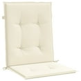 thumbnail image 5 of vidaXL Garden Chair Cushions 6 pcs Cream 39.4"x19.7"x1.2", 5 of 9