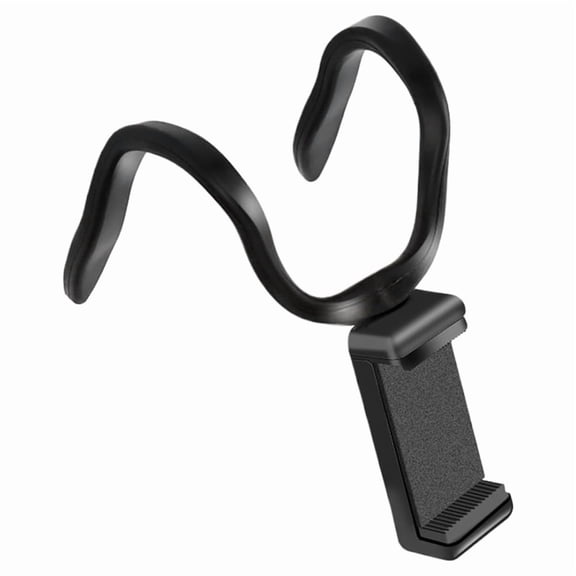 Treadmill Phone Mount, Folding Walking Pad Machine Cellphone Bracket, Adjustable Holder for Gym Equipment, Shopping Cart