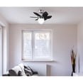 thumbnail image 2 of Westinghouse Lighting  Origami 24-Inch 6-Blade Indoor Ceiling Fan with Dimmable LED Light and Opal Frosted Glass Chrome Chrome, 2 of 5