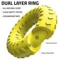 thumbnail image 2 of Playology Dual Layer Ring Toy For Small Dogs Chicken, 2 of 6