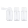 thumbnail image 1 of ORDDIART Distributeur de Démaquillant 3 Pcs Blanc pour Animaux de Compagnie pour Voyage Contenant de Rangement, 1 of 8