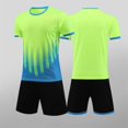 thumbnail image 5 of ITSAME Boys Athletic Outfit Sets, Breathable Quick-Dry Crewneck T-Shirt and Shorts Outdoor Sport Sets 2-Piece Green Size 4-5, 5 of 6