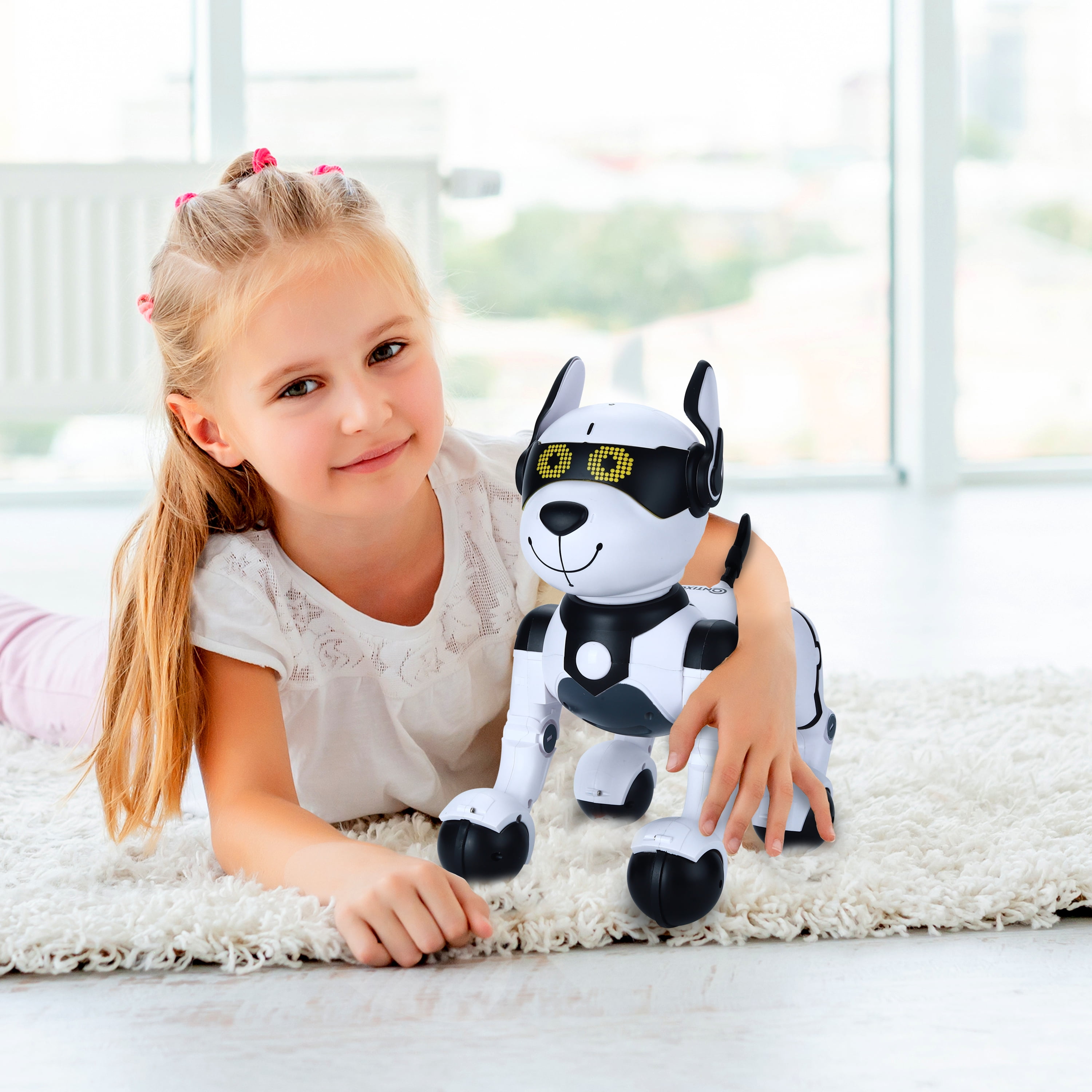 IntelliPup Robot Dog, Walking Pet Robot Toy Robots for Kids, Voice