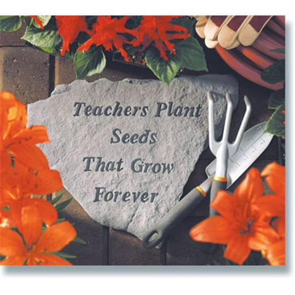 Kay Berry- Inc. Graines de Plantes pour Enseignants Qui Grandissent pour Toujours - Commémoratif - 14,5 Pouces x 12,75 Pouces