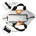 thumbnail image 5 of Ratiio Halloween 2 Print Reusable Grocery Bags - Washable, Foldable, Packable Tote, Large Handles, Heavy Duty, Zippered Top Pouch, 5 of 7