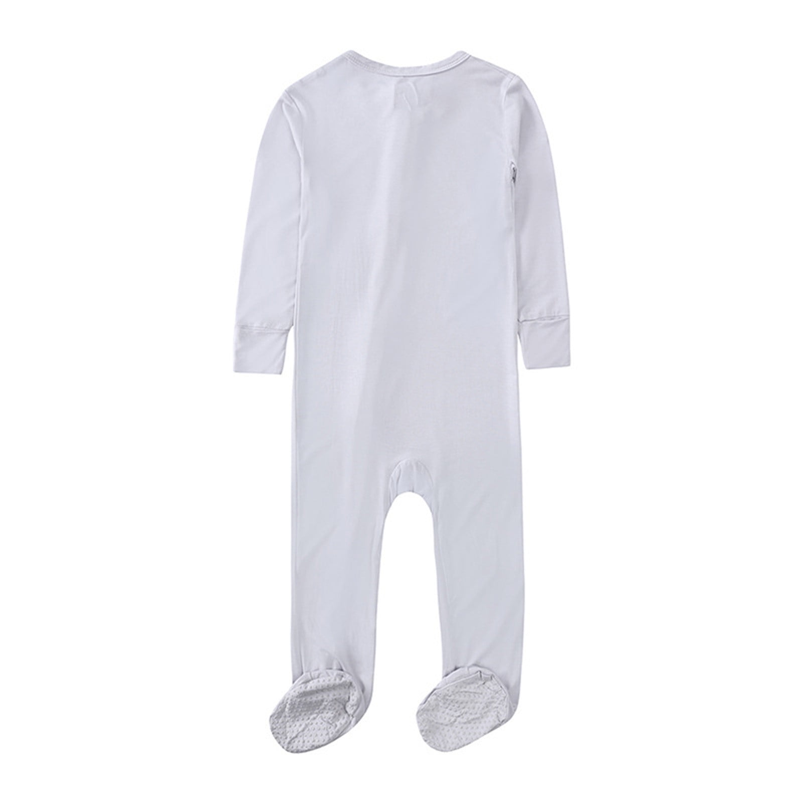 Onesies Baby Boys Girls Cotton Rompers Footed Pajamas Zipper Long Sleeve Sleeper Jumpsuit Gift for Baby Girl 18-24 Months