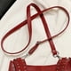 thumbnail image 2 of Bolso Bandolera para Mujer Con Tachonada Informal Citas () Rojo, 2 of 9
