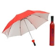 thumbnail image 7 of Mightlink Umbrella Wine Bottle Appearance Strong Wind Resistance Sunshade Silver Tape Outdoor Sun Rain Reverse Folding Umbrella for Outdoor, 7 of 7