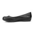 thumbnail image 3 of Cliffs by White Mountain Clara Women's Ballet Flats Color: Black Burnished Smooth Size: 10, 3 of 4