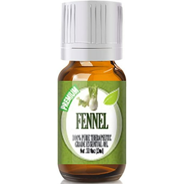 Healing Solutions Fennel Oil (10ml) 100 Pure, Best Therapeutic Grade