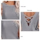 thumbnail image 4 of Camiseta Sin Mangas De Punto, Camiseta Sin Mangas Suelta De Punto Transpirable De Moda Para La Primavera Para Trabajar Ccdes Otros, 4 of 6