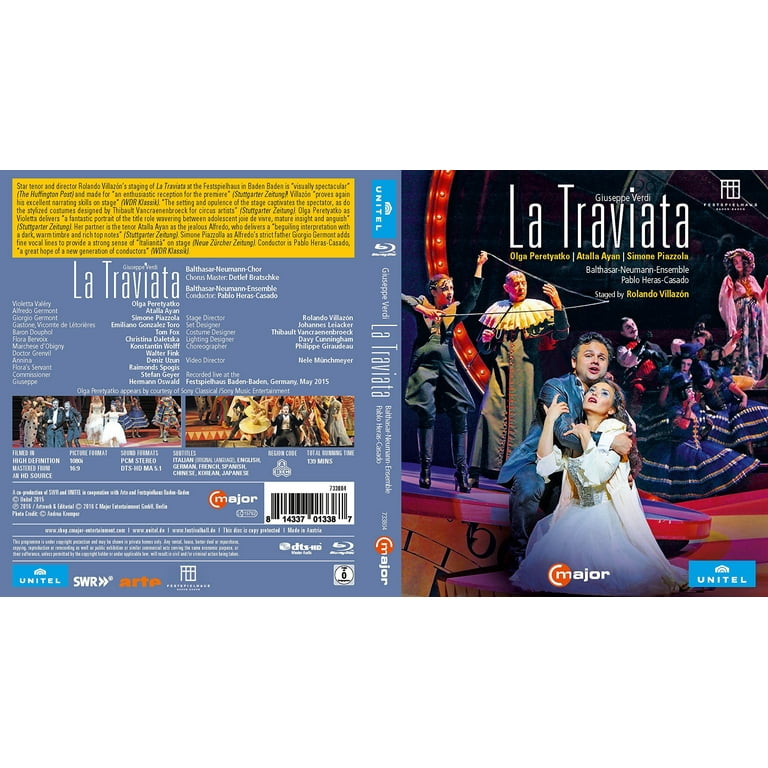 Verdi: La Traviata (Blu-ray), C Major, Documentary - Walmart.com Verdi: La Traviata (Blu-ray), C Major, Documentary - Walmart.com