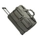 thumbnail image 4 of Bolso de lona ondulante transporta en el equipaje El agua resistente a la maleta de los viajes de viaje de servicio pesado Bolsa de semana Gris l, 4 of 8