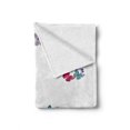 thumbnail image 2 of Letter G Soft Flannel Fleece Throw Blanket, Exotic Colorful Butterflies in the Shape of Letter G Feminine Girls Design, Cozy Plush for Indoor and Outdoor Use, 70" x 90", Multicolor, by Ambesonne, 2 of 6