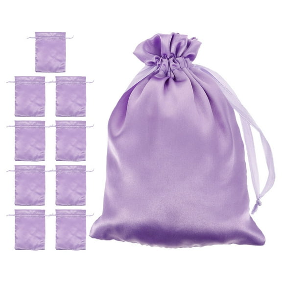 Minkissy 10Pcs Lavender Wig Organizers for Multiple Wigs Travel Storage Hair Care Accessories for Women