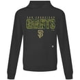 thumbnail image 2 of Men's Levelwear  Black San Francisco Giants Relay Protect Pullover Hoodie, 2 of 3