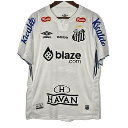 Neymar JR Santos FC 2025 New Home White Soccer Jersey