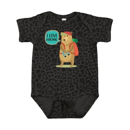 

Inktastic Hiker Backpacking I Love Hiking Gift Baby Boy or Baby Girl Bodysuit