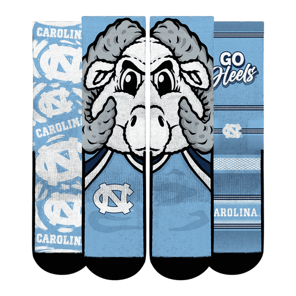 Youth Rock Em Socks  North Carolina Tar Heels Fan Favorite Three-Pack Crew Sock Set