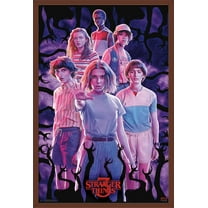 Netflix Stranger Things: Season 3 - Group Wall Poster, 22.375" x 34", Framed