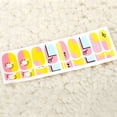 thumbnail image 1 of One Sheet Mix Style 3D Glitter Nail Art Stickers Patch Wraps Fingers Toes Tips Decoration, 1 of 8