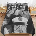 thumbnail image 1 of Bigbang Convenient Use Cozy Feel Secure Zip Smooth Threading Duvet Cover Sets Ideal for Home, 1 of 5