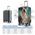 thumbnail image 6 of Daiia Colorful Sky Puppy Luggage Cover, Thickened Washable Travel Luggage Covers, Elastic Unique Baggage Covers for 18-20 inch Luggage-X-Large, 6 of 9