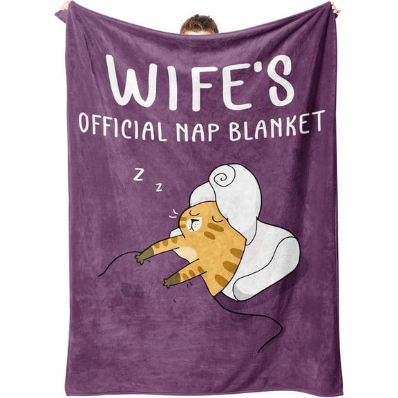 SteadStyle Birthday Gifts for Wife from Husband - Gifts for Her Blanket, Wife Birthday Gift Ideas, Wedding Anniversary Romantic Gift for Women, Valentine''s Mother''s Day Present for Her 80"X 60"