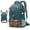Peacock Blue, variant on 2026 New Style Independent Shoe Compartment Casual Backpack Large Capacity Travel Bag Hiking Backpack Oxford Cloth Backpack