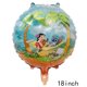 thumbnail image 3 of Decoración de fiesta de dibujos animados con globos de Lilo y Stitch de Disney, suministros de decoración de cumpleaños, juguetes de anime para niños y niñas, regalos de globos para fiestas, 3 of 5