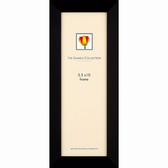 Classic styling in Ebony-Black 10x3 5 Panoramic by Dennis Daniels - 3.5x10