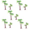 thumbnail image 1 of XHBTS 10 Piezas Modelo de árbol de Palma de Coco/Adorno para Pastel - Encantador Adorno para Magdalenas Modelo de Paisaje Modelo de Paisaje para Decoraciones de Pasteles o Modelo de construcción de Pa, 1 of 5