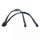 thumbnail image 5 of Dual Mini 6 Pin to 8 Pin PCI Express Video Card Power Adapter Cable for Mac Pro Tower/Power Mac G5, 5 of 5