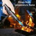 thumbnail image 5 of ZhyrZng Folding Cool Torch Lighters Windproof For Outdoor Douable Blue Flame Refillable Lighters Black, 5 of 9
