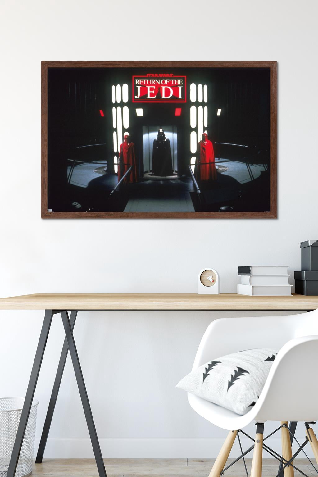 Star Wars: Return of the Jedi - Vader and Royal Guard Wall Poster, 22.375" x 34" Framed