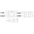 thumbnail image 5 of 100PCS SK6812 MINI-E RGB (Similar WS2812B) SK6812 3228 SMD Pixels LED Chip Individually Addressable, 5 of 5