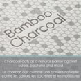 thumbnail image 2 of Cotton House - Protège-Matelas Infusé de Charbon, Imperméable, Format Simple, Blanc, 2 of 4