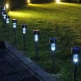 thumbnail image 6 of Outdoor solar lawn floor lamp stainless steel solar garden decorative lamp, 6 of 10
