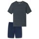 thumbnail image 1 of SCHIESSER Pijama corto de hombre - Casual Essentials, cuello redondo, algodón Antracita 4XL (XXXX-Large), 1 of 4