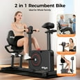 thumbnail image 2 of Cycool Workout Home Cycling Recumbent Exercise Bike Fitness Cardio Elliptical Indoor Cycling Bike Magnetic Resistance, 2 of 10