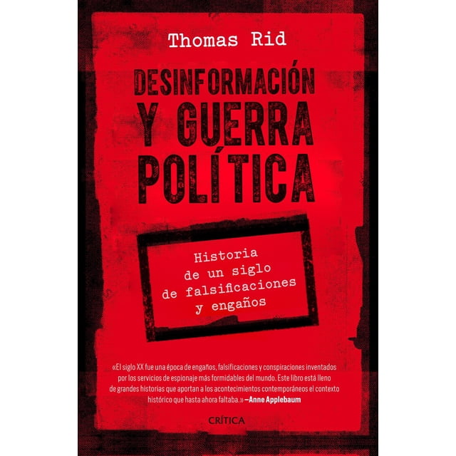 Desinformación y guerra política Crítica 9786075691602