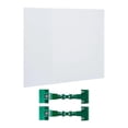 thumbnail image 1 of KLKCMS Clay Screen for Pottery Tool Antisplash DIY Splash Protection Pottery Shield green clips, 1 of 7
