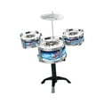 thumbnail image 1 of TISHITA Drum Sets Toddler Instrument Set Musical Instruments for Preschool Gifts Blue, 1 of 8