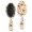 Thanksgiving Roast Turkey Pumpkin Maple Leaf, variant on Thanksgiving Roast Turkey Pumpkin Pinecone Brush, Detangling Hair Brush,Oval Paddle Hair Brush, Smooth Handle Gifts for Daily Hair Care