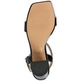 thumbnail image 5 of Journee Womens Tivona Mid Heel Ankle Strap Dress Sandals, Widths Available, 5 of 9