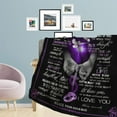 thumbnail image 2 of to My Wife Blanket from Husband, Birthday Gifts for Wife, Soft Throw Blanket Gifts for Her, Wife Birthday Gift Ideas,Best Christmas Valentines Wedding for Wife 60''x50'', 2 of 5